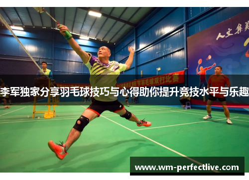 李军独家分享羽毛球技巧与心得助你提升竞技水平与乐趣