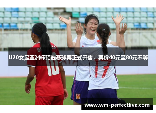 U20女足亚洲杯预选赛球票正式开售，票价40元至80元不等